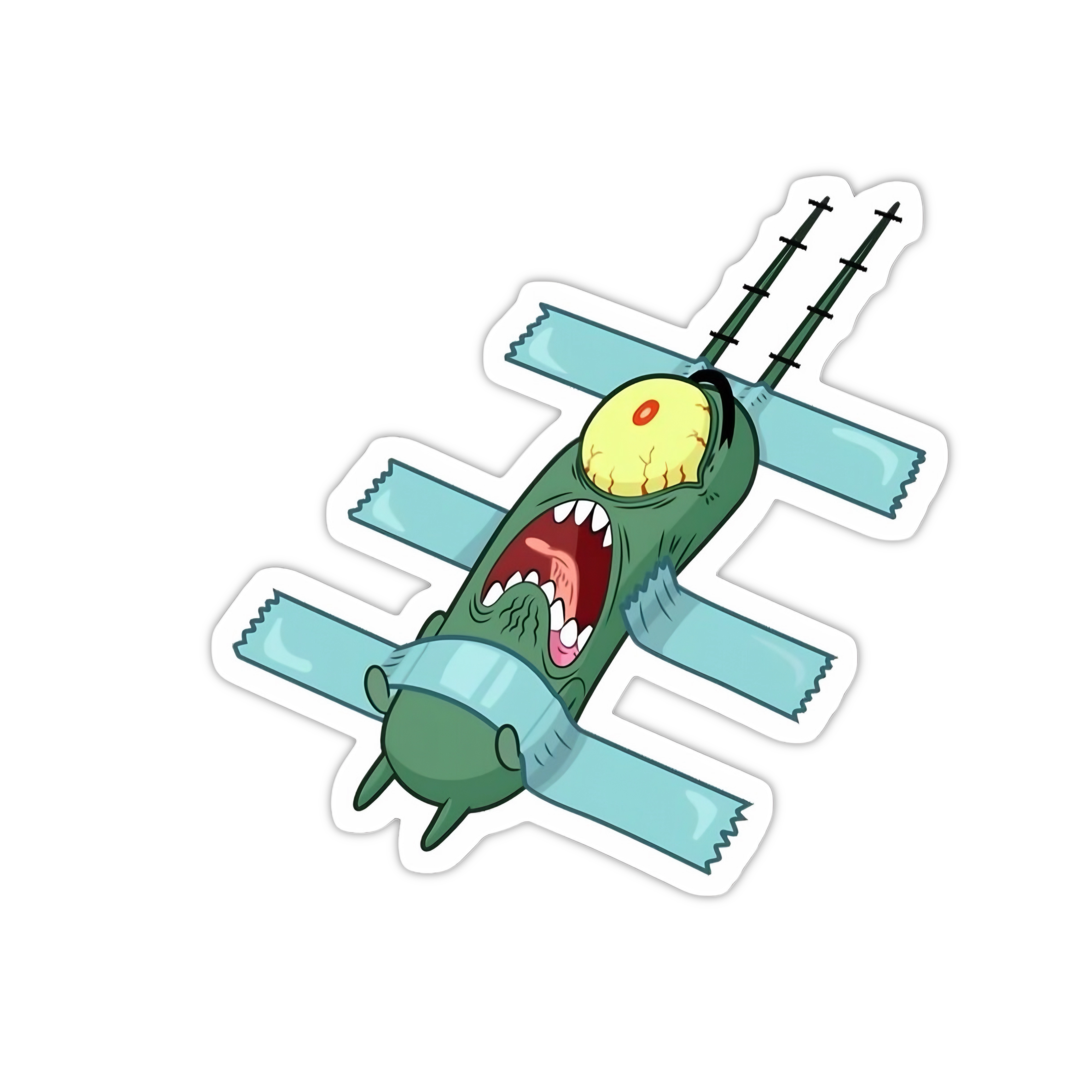 استیکر TORTURED PLANKTON