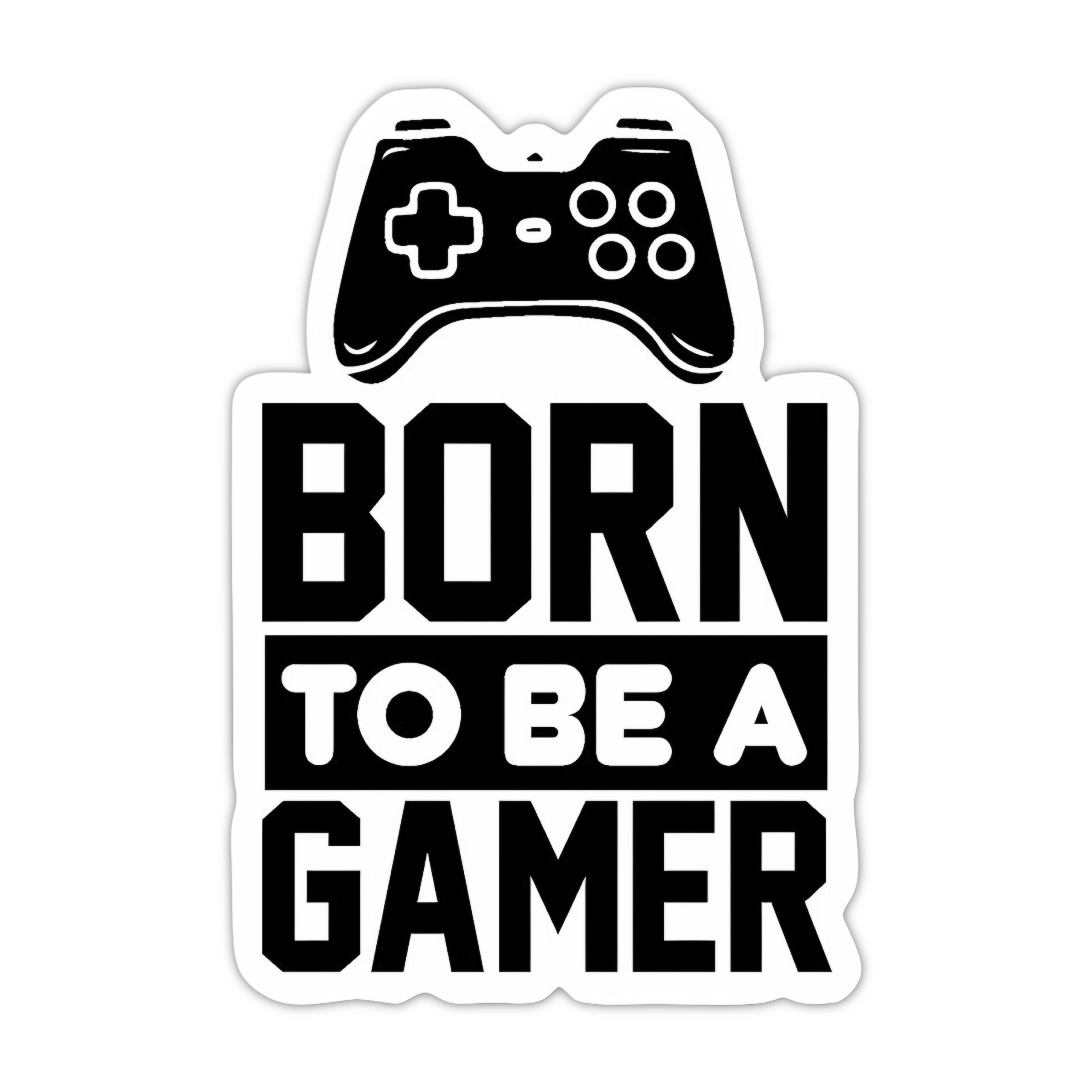 استیکر BORN TO BE A GAMER