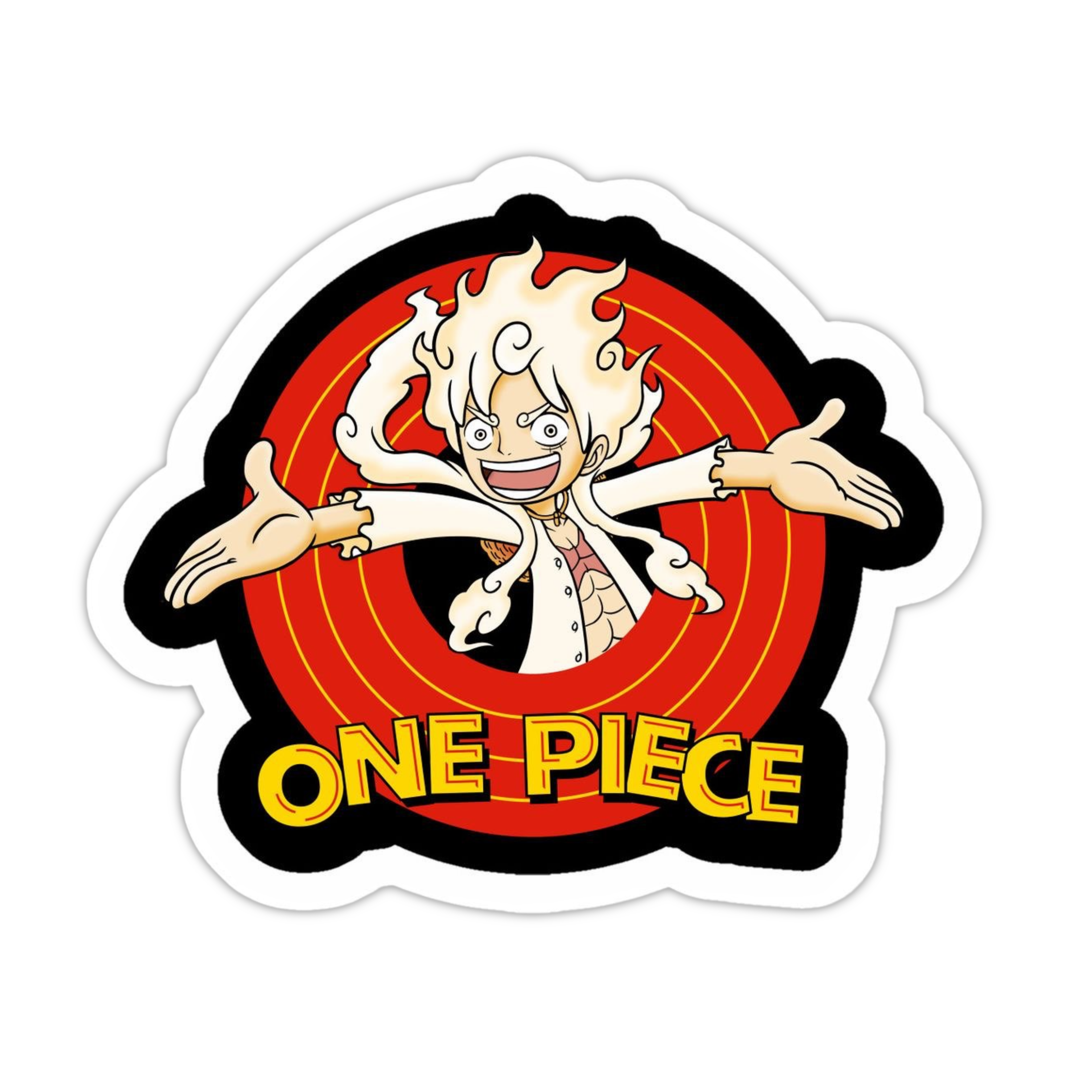 استیکر ONE PIECE LUFFY GEAR 5