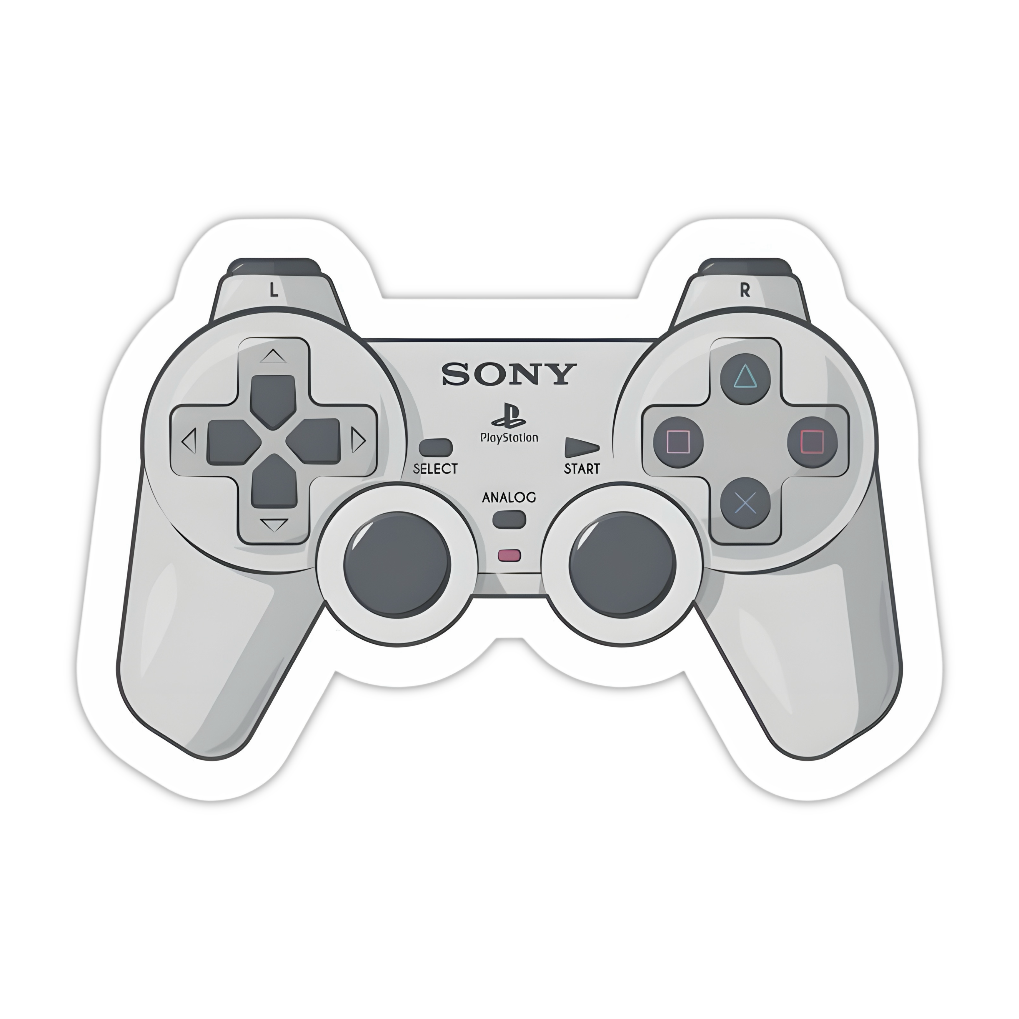 استیکر PS2 CONTROLLER