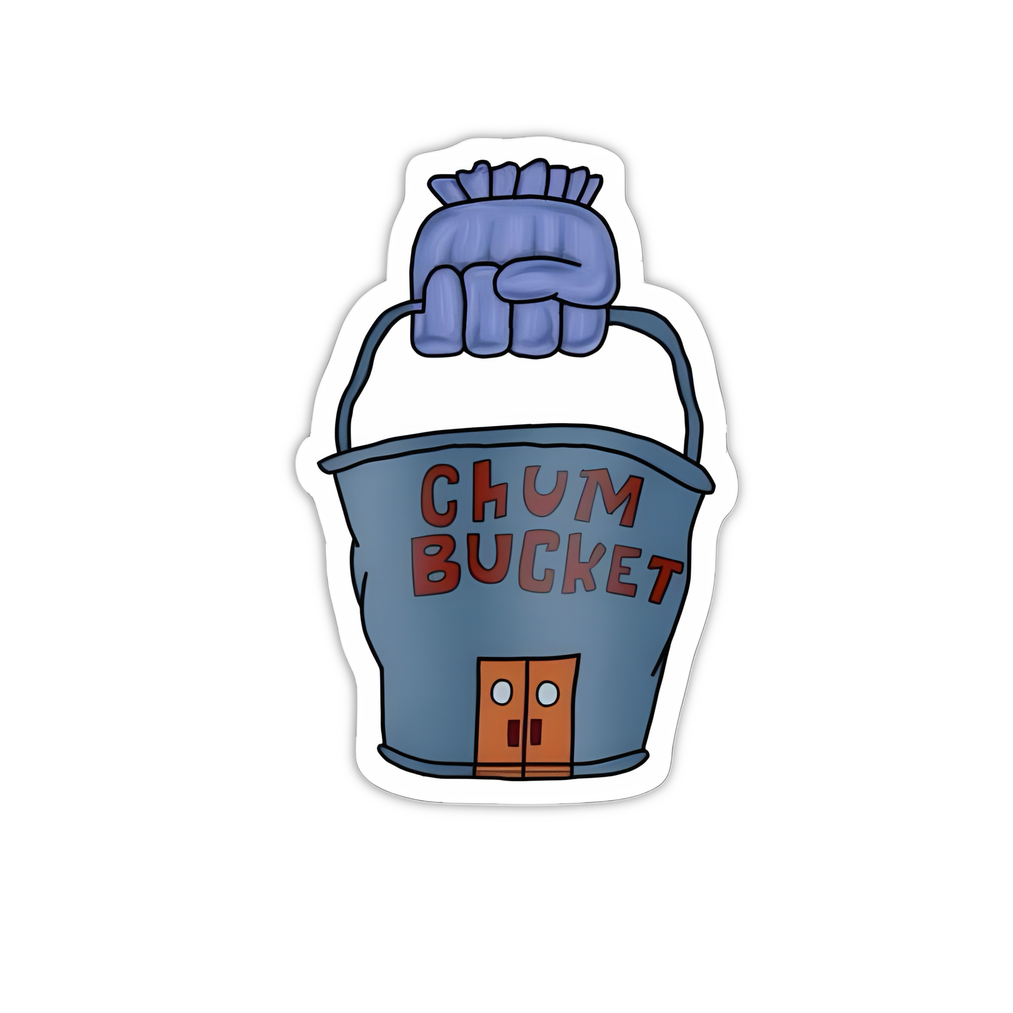 استیکر  THE CHUM BUCKET