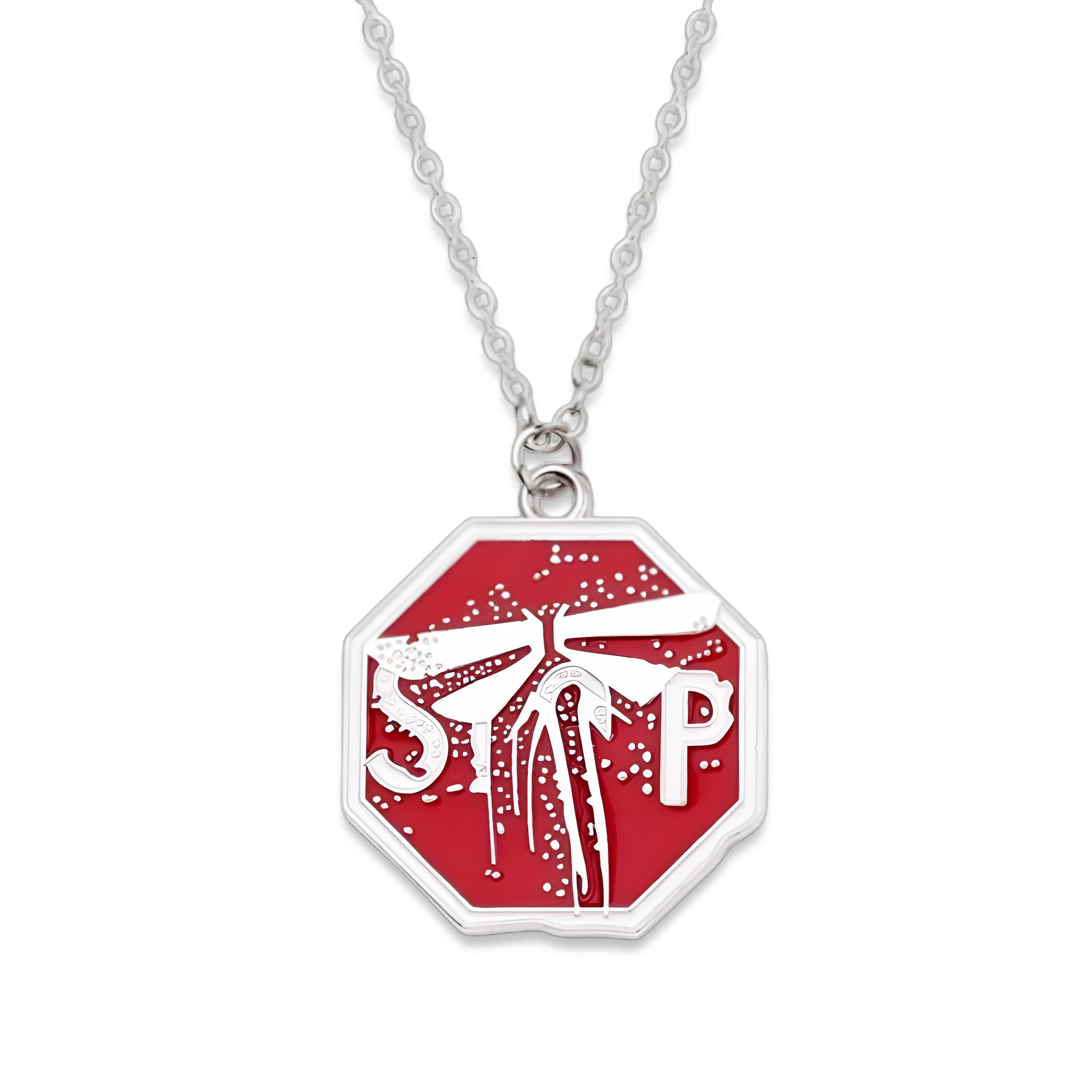 گردنبند  THE LAST OF US STOP SIGN